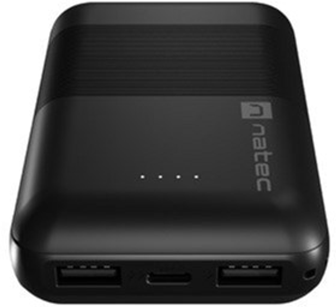 УМБ NATEC NPB-1941 Trevi Compact 10000 mAh Black - зображення 3