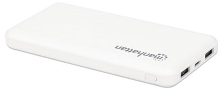 Powerbank Manhattan 10000 mAh White (406277) - obraz 2