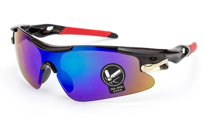 Защитные очки для стрельбы, вело и мотоспорта Ounanou 9206-5 - изображение 1