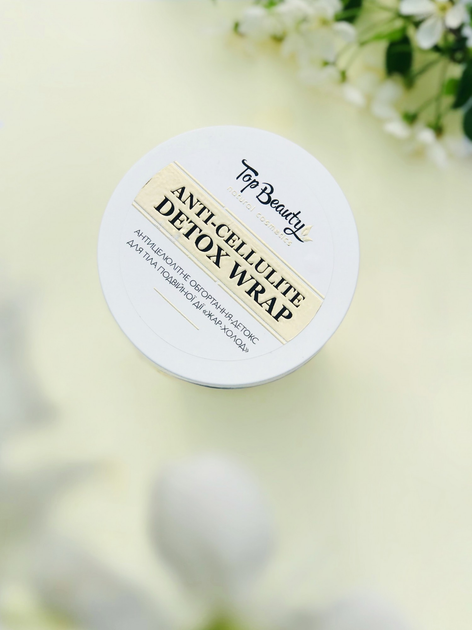 Антицеллюлитное обертывание двойного действия Detox Top Beauty 250 мл ...