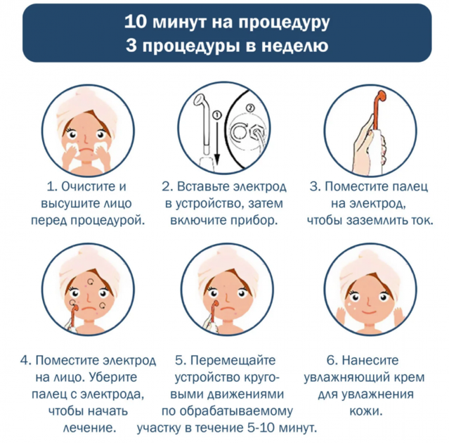 Аппарат-дарсонваль DL 4.0 Япония - изображение 6