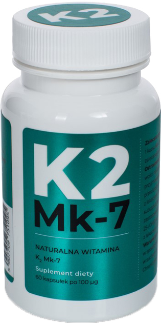 Witamina K2 Visanto Mk7 100 mg 60 k odporność LV095 - obraz 1