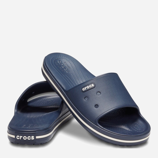 Klapki damskie Crocs CR205733-NAWH 36-37 (M4/W6) 22 cm Granatowe (191448334601) - obraz 2