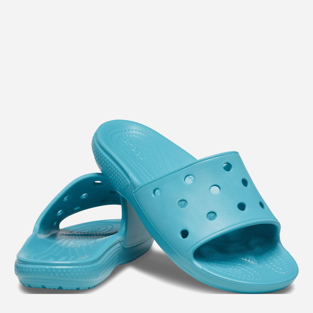 Klapki Damskie Crocs CR206121-TUTO 37-38 (M5/W7) 23 cm Turkusowe (191448908826) - obraz 2