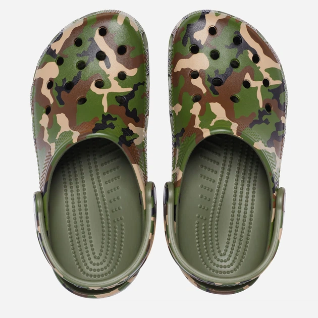 Chodaki damskie Crocs Classic Printed Camo CR206454-AGMT 39-40 (M7/W9) 25 cm Kamuflaż (191448728837) - obraz 3