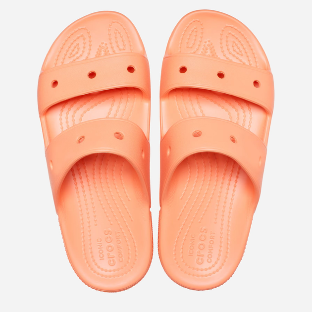 Жіночі шльопанці Crocs CR206761-PAPA 39-40 (M7/W9) 25 см Помаранчеві (191448964129) - зображення 3