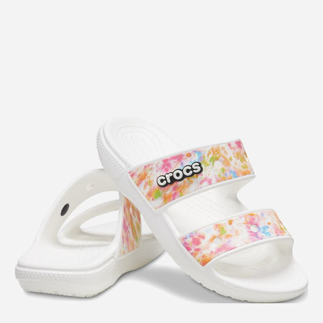 Klapki damskie Crocs CR207283-MLWH 39-40 (M7/W9) 25 cm White (191448895683) - obraz 2
