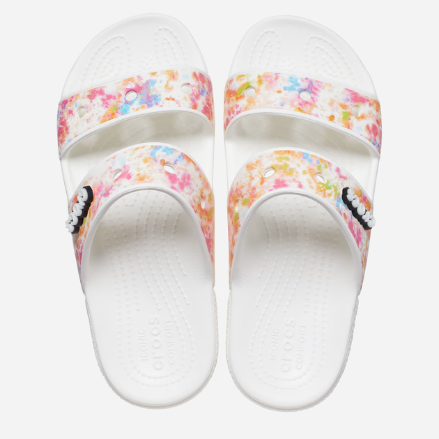 Klapki damskie Crocs CR207283-MLWH 39-40 (M7/W9) 25 cm White (191448895683) - obraz 3