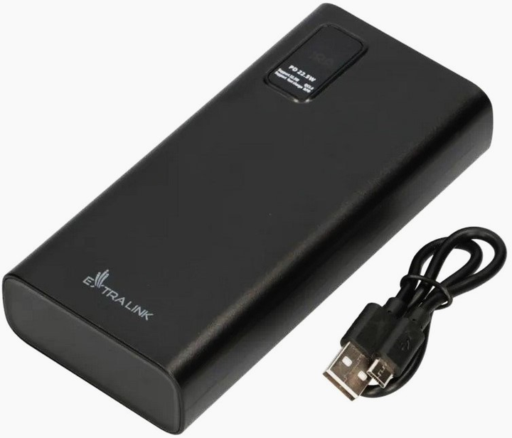 Powerbank Extralink EPB-068 20000 mAh Black - obraz 6