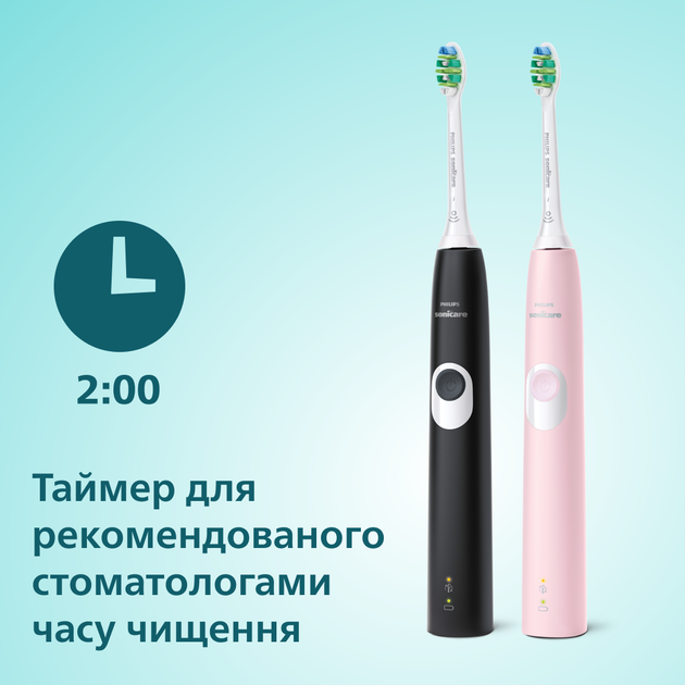 Набор электрических зубных щеток PHILIPS Sonicare HX6800/35 Protective Clean 4300 - изображение 4