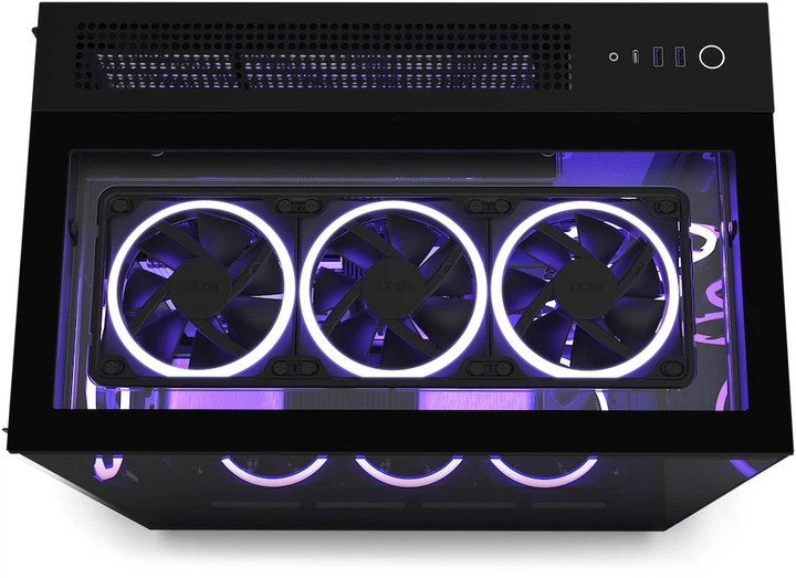 Корпус NZXT H Series H9 Elite Edition Chassis All Black (CM-H91EB-01) - изображение 2