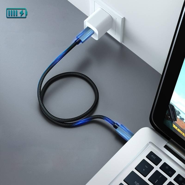 Кабель USB PD 100W/Thunderbolt 4/Type-C ULT-unite Черный/Серый 2 м ...