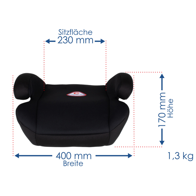 Автокресло-бустер Capsula JR4 Pantera Black - изображение 7