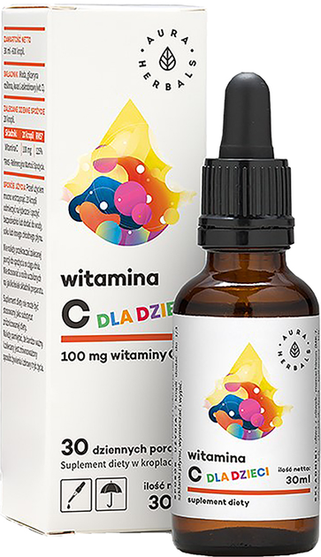 Witamina C Aura Zioła dla dzieci 30 ml (AH051) - obraz 1