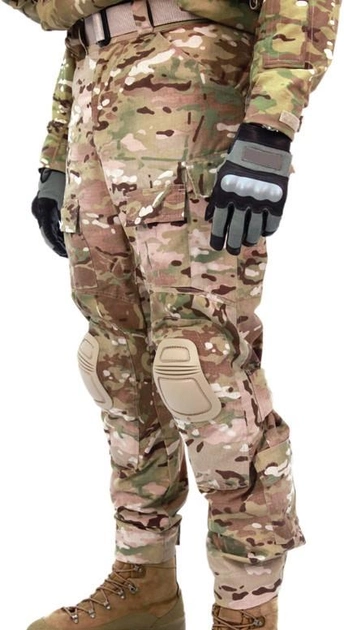 Вогнетривкі штані з наколінниками USA Army Combar FR Pants Multicam Розмір M/R - зображення 2