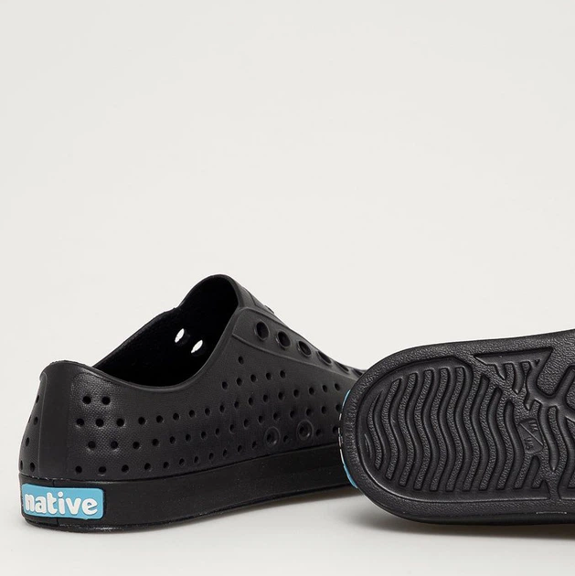 Slip-ony damskie Native Jefferson 903810-60-82 40 (7US) 25,3 cm Czarne (4894401139805) - obraz 3