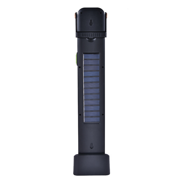 Ліхтар-прожектор 2в1 акумуляторний 3600 мАг, 48 LED, з USB-зарядкою, PowerBank та сонячною панеллю, HEL-6866T - зображення 7
