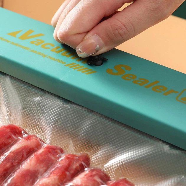 Вакуумний пакувальник для їжі Vacuum Sealer MA-28, Зелений - зображення 8