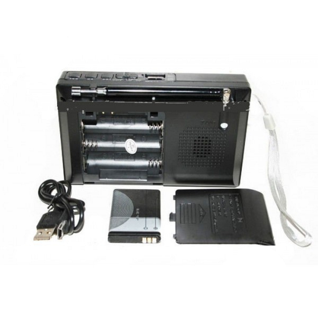 Радиоприемник 2в1 с МР3-плеером и USB-зарядкой, SD и USB, FM,SW,AM, Golon RX-6622 - изображение 6