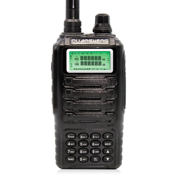 Рация с приемником супергетеродин Quansheng TG-UV2, UHF/VHF, 5 Ватт ...