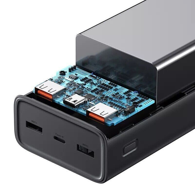 Повербанк Usams US-CD185 PB68 30000mAh 65W 5A черный (US-CD185) – фото ...