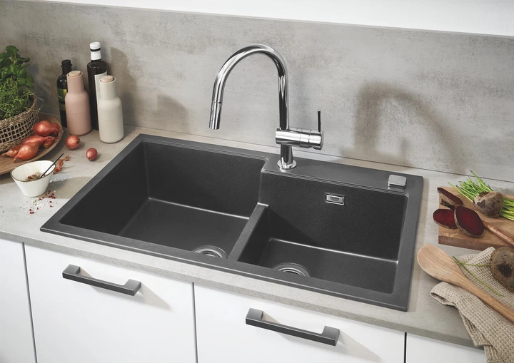Змішувач для кухні з висувним виливом Grohe Minta (32321002) ( 18487 ) - зображення 3