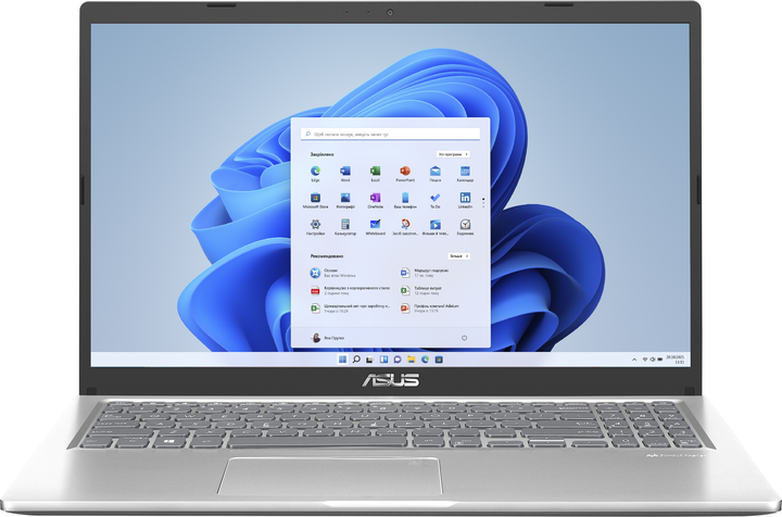Ноутбук ASUS Laptop X515EA-BQ1225W Transparent Silver - зображення 1