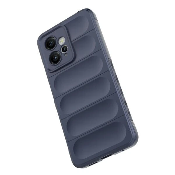 Силиконовый (TPU) чехол Deexe Terra Case для Xiaomi Redmi Note 12 - Dark Blue - изображение 2