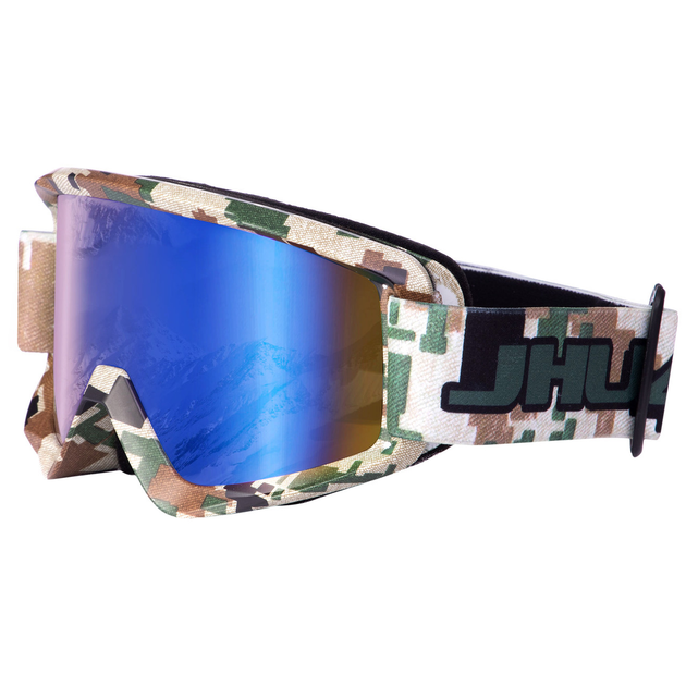 Очки тактические с тонированными линзами Zelart Action 035-HG Camouflage - изображение 1
