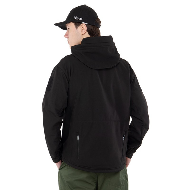Куртка тактическая флисовая Zelart Tactical Scout Heroe 7491 размер XL (50-52) Black - изображение 2