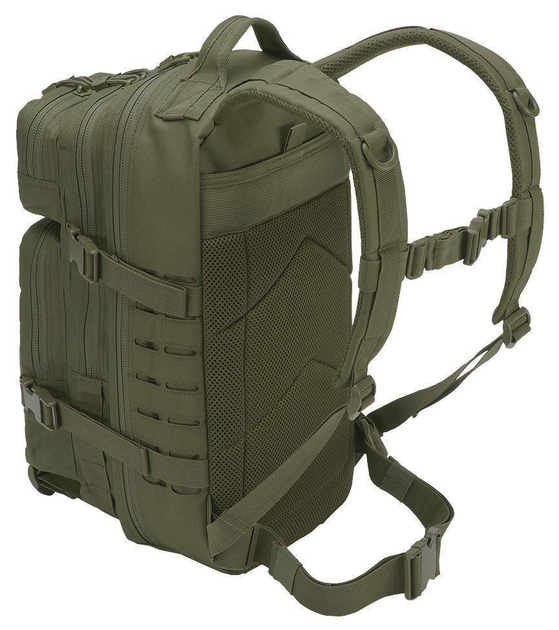 Військовий рюкзак тактичний Cooper Lasercut medium Brandit 25л, Олива - зображення 2