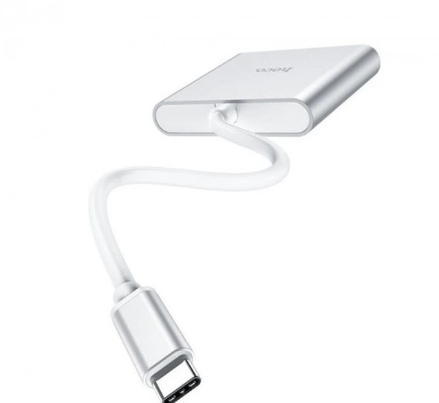 Hub Hoco HB14 (Type-C to Usb+HDMI+Type-C) - зображення 3
