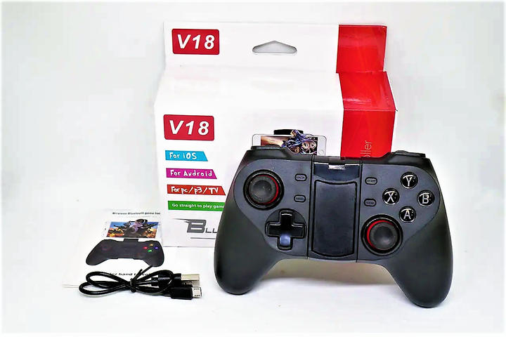 Джойстик бездротовий ігровий Bluetooth геймпад Gen Game V-18 для смартфонів/планшетів - Фото 10 Джойстик бездротовий ігровий Bluetooth геймпад Gen Game V-18 для смартфонів/планшетів - изображение 10