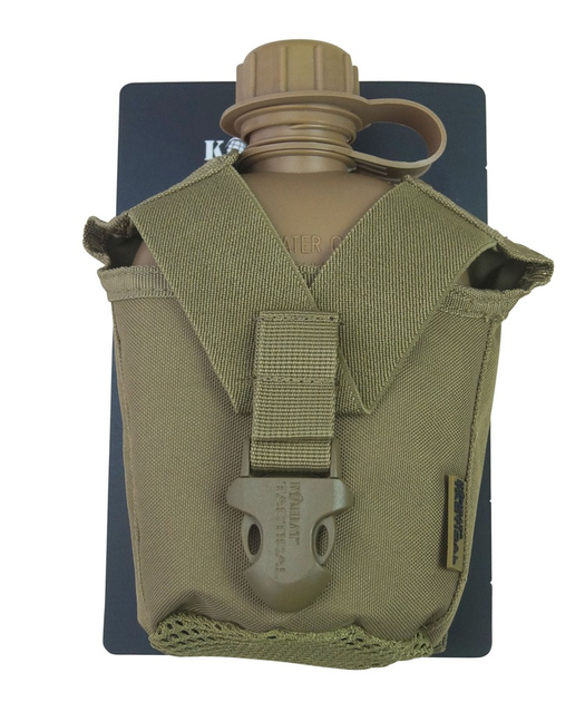 Фляга тактична KOMBAT UK Tactical Water Bottle, койот, 0,95л - зображення 2