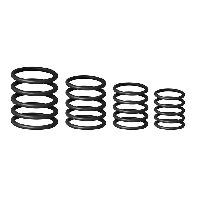 Набор резиновых колец для стоек Gravity RP 5555 black (ringpack) - изображение 1