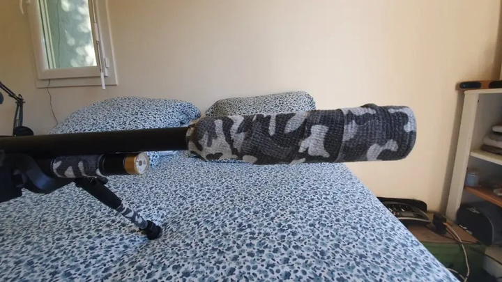 Маскувальна камуфляжна збройова стрічка, клейка, еластична, кінезіо тейп Зима - зображення 2