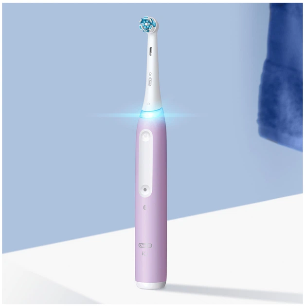 Електрична зубна щітка Oral-B iO 4 Lavender + TC - зображення 5