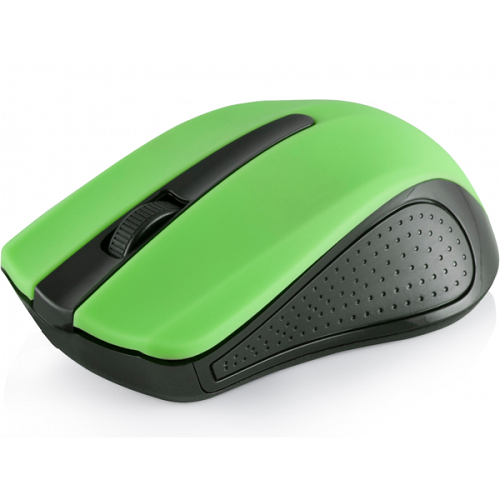 Мышка Modecom MC-WM9 беспроводная 3кн 1200dpi нано ресивер черно-зеленая - Фото 1 Мышка Modecom MC-WM9 беспроводная 3кн 1200dpi нано ресивер черно-зеленая - изображение 1