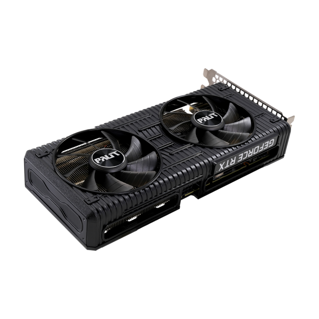 Відеокарта дискретна Palit NE63050T19P1-190AD RTX 3050/8Гб/GDDR6/128біт - Фото 2 Відеокарта дискретна Palit NE63050T19P1-190AD RTX 3050/8Гб/GDDR6/128біт - зображення 2