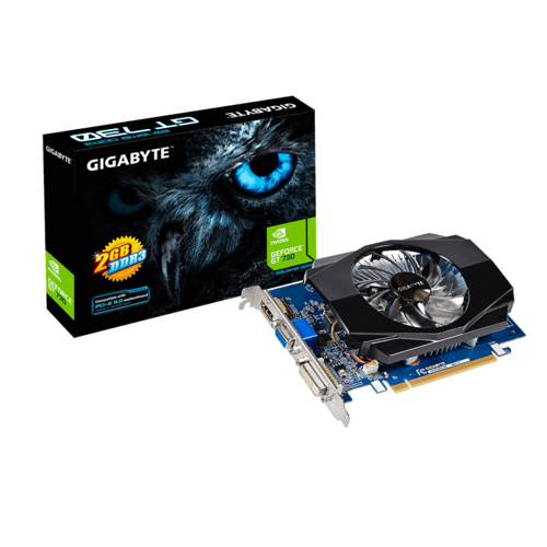 Відеокарта miniATX Gigabyte GV-N730D3-2GI GT730/2 ГБ/DDR3 з радіатором/вентилятором - зображення 2