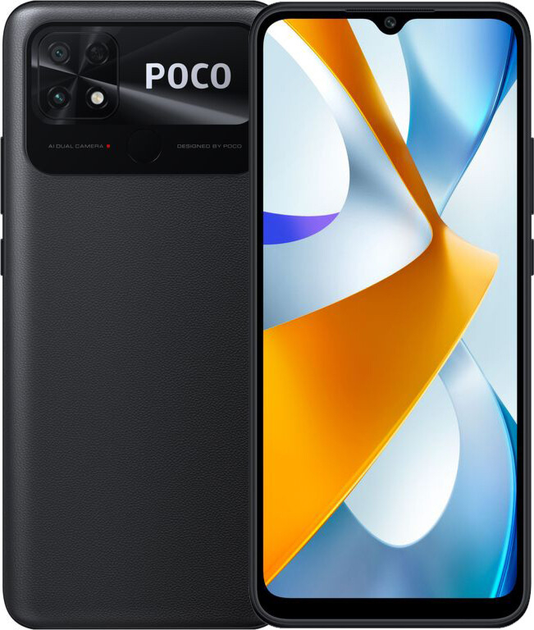 Смартфон Xiaomi Poco C40 4/64GB Dual Sim Power Black EU_ – фото, отзывы ...