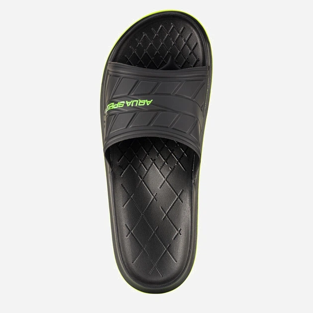 Женские шлепанцы для пляжа Aqua Speed Aspen 534-07 36 22.5 см Черный/Желтый (5908217684806) - изображение 2