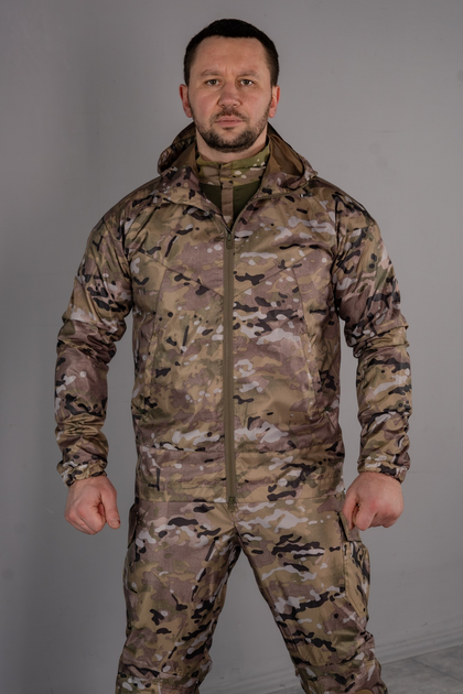 Тактична куртка - вітровка SM NK SM Group размер XL Мультикам - зображення 1