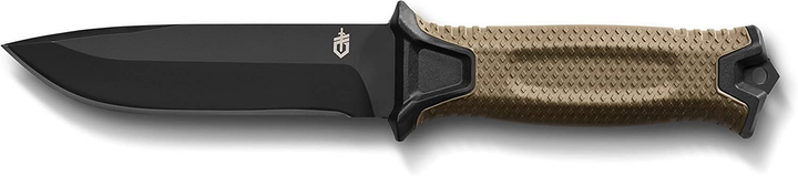 Ніж GERBER StrongArm з фіксованим лезом та тонкою кромкою - коричневий койот - зображення 2