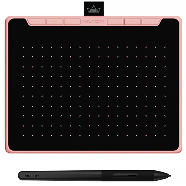 Tablet graficzny Huion Inspiroy RTS-300 Różowy - obraz 1