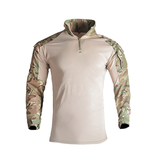 Тактична військова сорочка убокс Han-Wild 001 (Camouflage CP 3XL) (SK-N7063-51934S) - зображення 1
