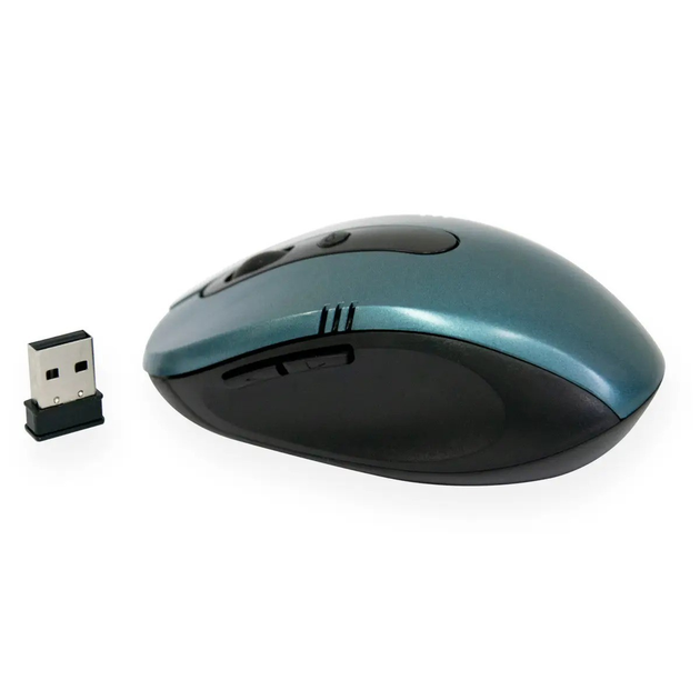Мишка бездротова для пк 2.4Ghz "Wireless mouse G-108" Темно-синя, комп ...