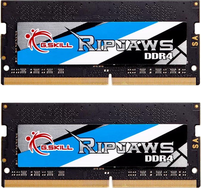 Оперативна пам'ять G.Skill SODIMM DDR4-2400 16384MB PC4-19200 (Kit of 2x8192) Ripjaws (F4-2400C16D-16GRS) - зображення 1
