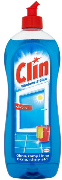 Засіб для миття вікон і дзеркал Clin Windows&Glass 750 мл - зображення 1