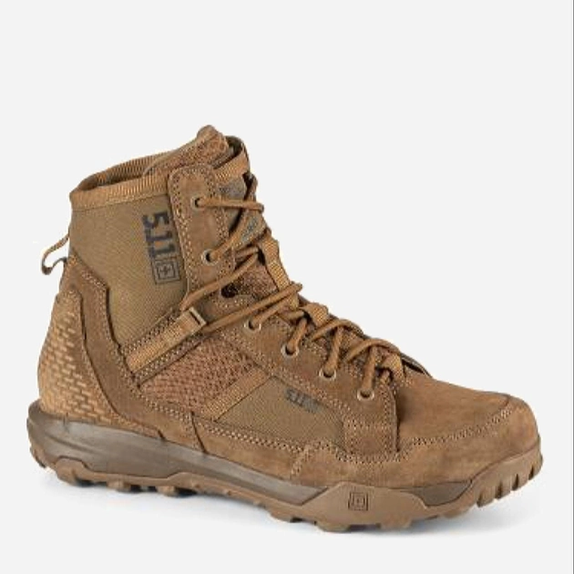 Жіночі тактичні черевики високі 5.11 Tactical A/T 6 Boot 12440-106 38.5 (6US) 25.4 см Dark Coyote (2000980537716) - зображення 2
